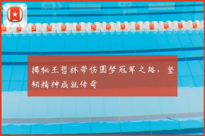 揭秘王哲林带伤圆梦冠军之路，坚韧精神成就传奇