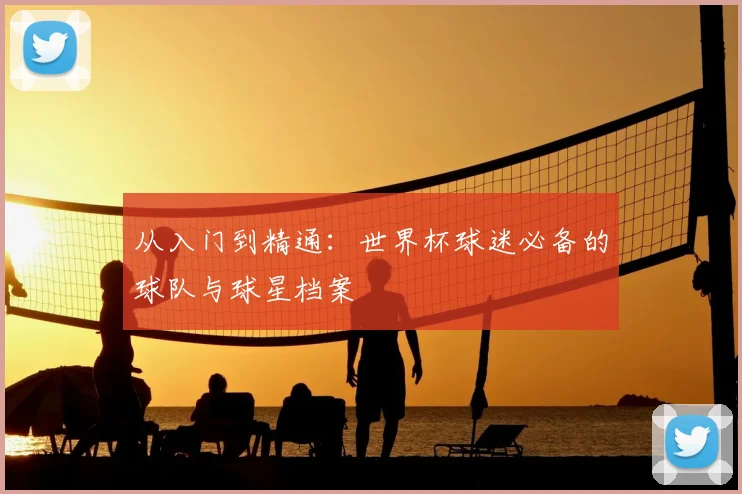 从入门到精通：世界杯球迷必备的球队与球星档案